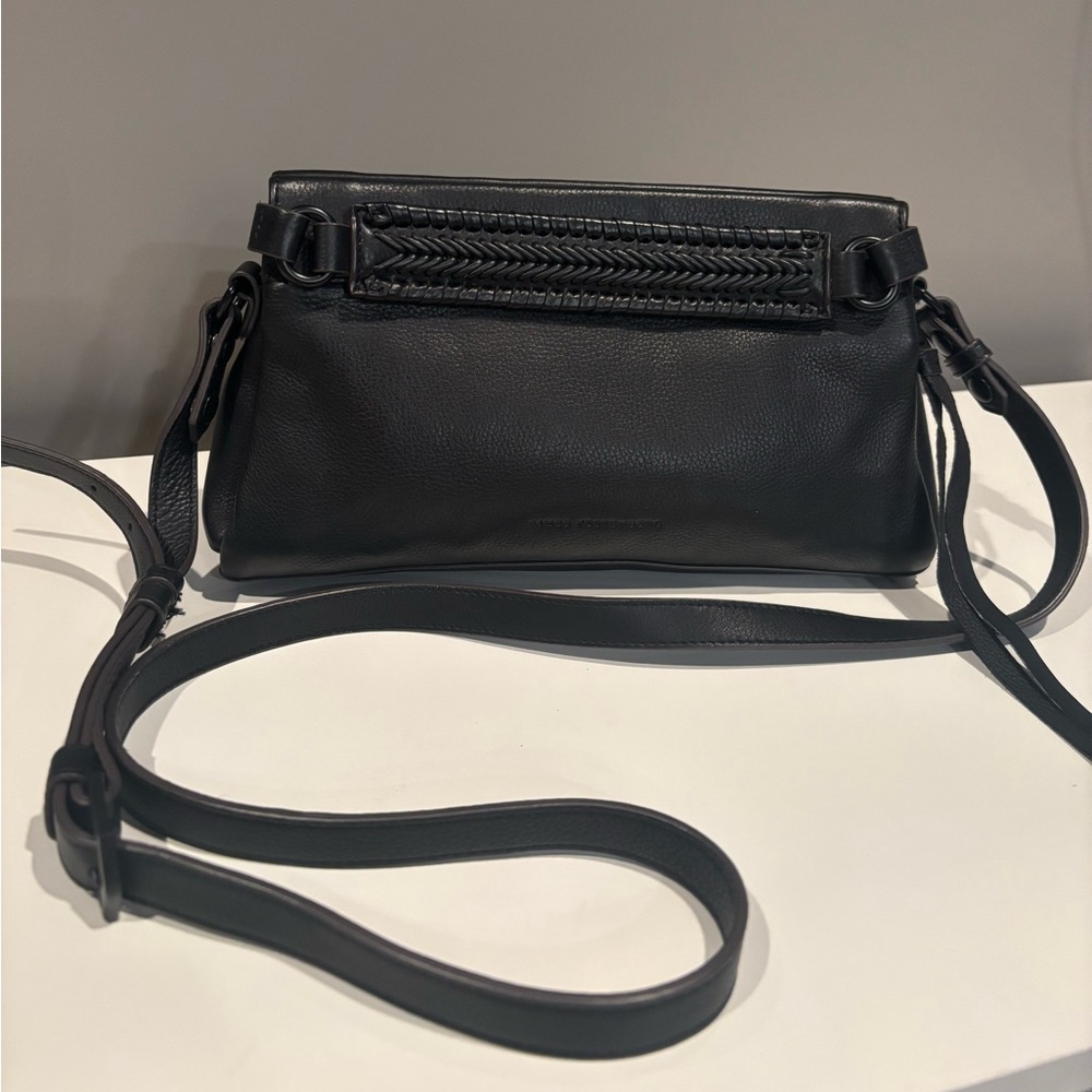 Aimee Kestenberg Black Leather Crossbody Bag